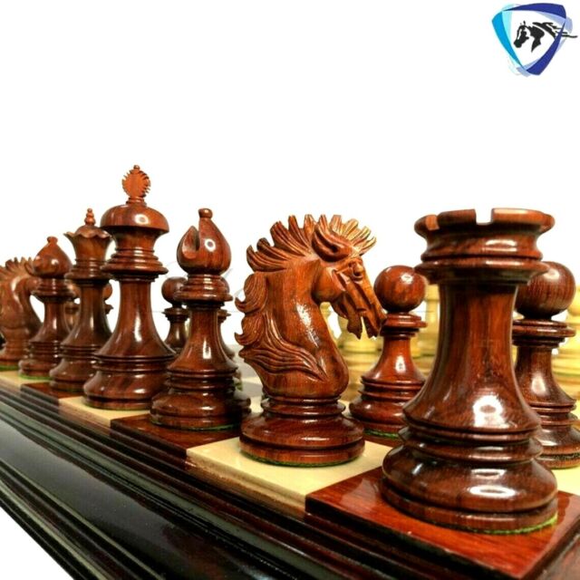 50mm Borderless Chess Board Golden Rosewood(Sheesham) & Maple BLACKFRIDAY  SALE