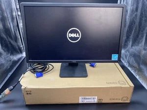 Dell E2414Hx DVI/VGA 1080p Widescreen LED LCD Monitor with Stand Black - Picture 1 of 4