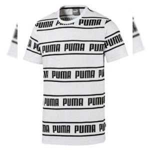 PUMA AUTHENT TSHIRT MEN CREW NECK SHORT SLEEVE REGULAR FIT AMPLIFIED TEE SIZE M - Picture 1 of 2