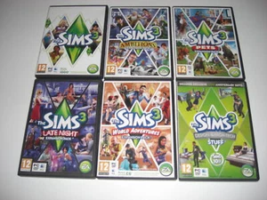 LOS SIMS 3 Starter Pack Pc Sims 3 b AMBICIONES LATE NIGHT WORLD AVENTURAS MASCOTAS + - Imagen 1 de 1