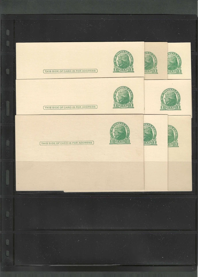 New Small Pack of 8 UX27 U. S. Mint Postal Cards - Image 1 of 1
