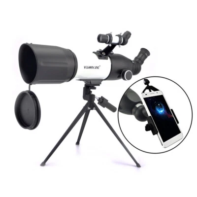 Visionking 80mm Refractor Astronomical Telescope + phone Adapter Photogragh - Image 1 of 4