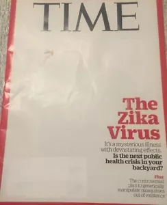 TIME MAGAZINE - May 16, 2016-The Zika Virus-Last Nazi Trials - Picture 1 of 7