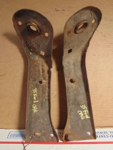 1935 FORD CAR FRONT FENDER HEADLIGHT BRACKETS ORIGINAL COUPE SEDAN ROADSTER - Picture 1 of 3