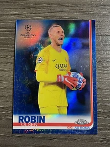 2018-19 Topps Chrome UEFA Champions League Blue #3 Robin Olsen /150 - Picture 1 of 2