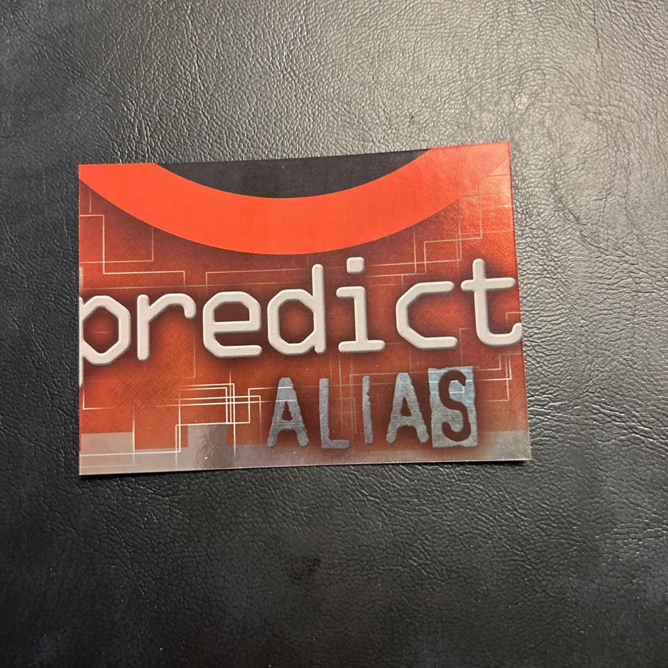 Jb6c Alias Season Four Predictions Puzzle, Chase Card Pr6 2006 - Image 1 of 2