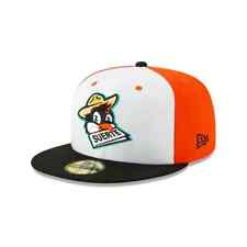 Norfolk Tides MILB New Era "Copa Pajaritos " 59FIFTY Fitted Hat White/Black