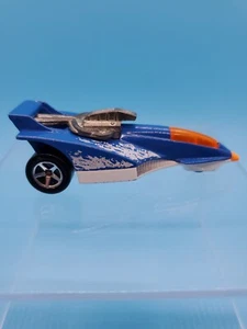1984 HOT WHEELS XT-3 BLUE & WHITE 1:64 DIECAST 3" DRAGSTER VEHICLE CAR - NICE - Picture 1 of 10