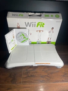 Nintendo Wii Fit Balance Board With Game Disc & Manual - Picture 1 of 1