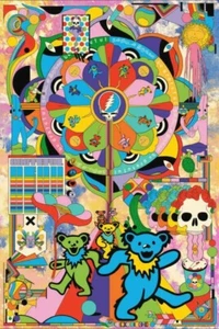 Grateful Dead by Murugiah VARIANT Print Poster #/150 Bottleneck BNG in-hand - Picture 1 of 1
