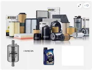 KIT TAGLIANDO 5 LT ELF 5W30+3 FILTRI NISSAN JUKE F15 1.6 GPL dal 2012 - Imagen 1 de 1