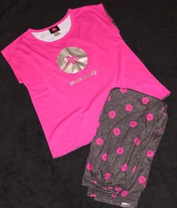 MUSICAL.LY PAJAMA SET SHORT SLEEVE TOP WITH PANTS KID GIRLS SZ M - Picture 1 of 3
