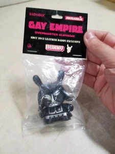 kidrobot X Suckadelic Gay Empire Overmaster Supreme SDCC 2012 Leather Daddy  - Picture 1 of 4