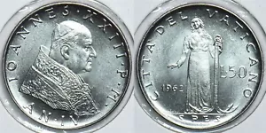 Vatican 1962 50 Lire 198429 combine shipping - Picture 1 of 3