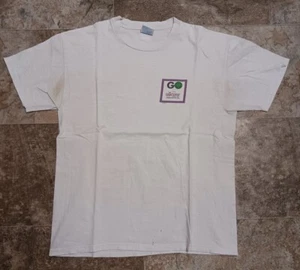 Rare 90's Vintage Allegra Fexofenadine Drug Double-Sided Shirt Large 21" x 29" - Bild 1 von 5