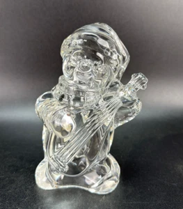 "Estatuilla de muñeco de nieve cantor cristalino Mikasa 6"" Frosty's Choir - Imagen 1 de 9