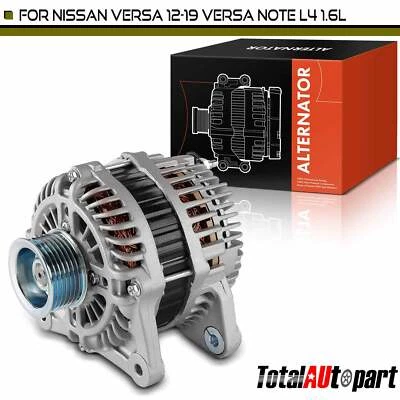 Alternador para Nissan Versa 12-19 Versa Note 14-19 110A 12V CW polea de 7 ranuras Foto 1 de 4