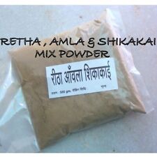 Indian Pure Natural Amla Shikakai Reetha Powder for HairLoss Dandruff Ayurveda