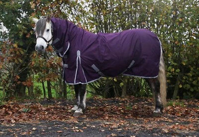 AUTUMNN EQUESTRIAN Keine Füllung Weidedecke Pferdedecke 6 Fuß 3 Zoll 6 Fuß 6 Fuß 0 Zoll 6 Fuß 9 Zoll 5 Fuß 9 Zoll wasserdichte Decke voller Hals