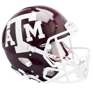 Texas A&M Aggies Riddell Speed Full Size Authentic Football Helmet - Picture 1 of 4