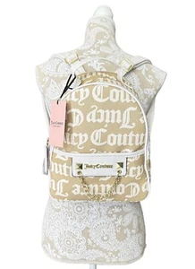 NWT Juicy Couture OS Sand Oyster Hang Around Backpack - Picture 1 of 4