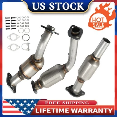 3X Catalytic Converter For 2005 2006 2007 Ford Five Hundred Freestyle  V6 3.0L - Изображение 1 из 4