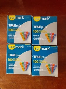 Sunmark TRUEplus Sterile Lancets 33 Gauge 400 Count - Picture 1 of 3
