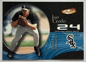 Joe Crede 2001 Fleer Futures oro negro #'d/499 Chicago White Sox #199 - Imagen 1 de 3