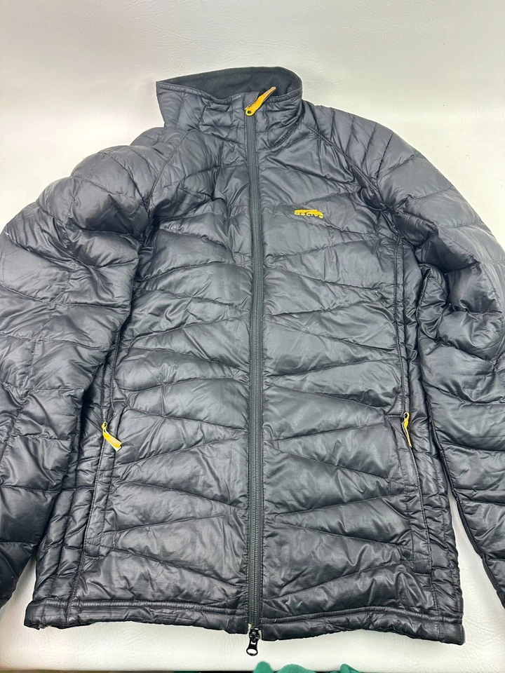 Golite Men's Black Long Sleeve Full-Zip 800 Pertex Puffer Jacket Size M - Image 1 of 4