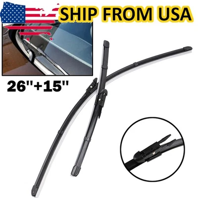 x2 Juego de limpiaparabrisas delantero para Alfa Romeo MiTo Fiat Linea 2008-2015 Foto 1 de 4