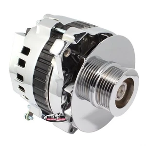 Tuff Stuff 7866F6G GM Alternator, 160 Amp, 1-Wire/OEM, Chrome - Picture 1 of 5