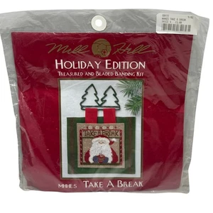 Mill Hill Take A Break Christmas Santa Kit MHHE5 Holiday Edition NEW - Picture 1 of 3