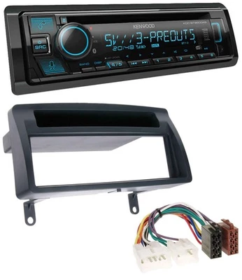 Kenwood Bluetooth USB CD MP3 DAB Autoradio für Toyota Corolla E12 2003-2008 dunk - Bild 1 von 4