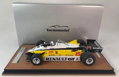 Tecnomodel Renault RE30B Alain Prost winner South Africa GP 1982 1/18 TMD18-399A - Immagine 1 di 4