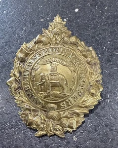 Dumbartonshire Volunteers Cap Badge - Picture 1 of 4