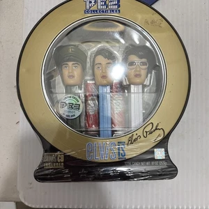 Elvis Presley Limited Edition PEZ Dispenser 3er Pack Collectible Set with Audio CD - Bild 1 von 6