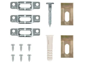 Anti Theft Picture Security fixing kit T Screw & Top Hook Kit Lion Quality - Picture 1 of 1