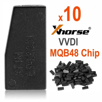 10x Xhorse VVDI MQB48 Transponder Chip XT1M Fit for Fiat/Audi Car Key MQB Chip - Image 1 of 4