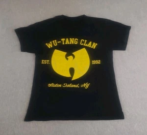 Wu Tang Clan T Shirt Mens Large Black Est 1992 Staten Island New York Hip Hop - Picture 1 of 17