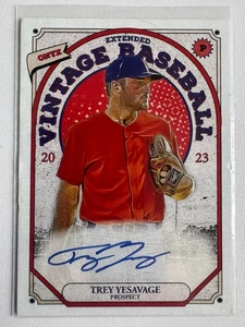 2023 Onyx Vintage RC AUTO Trey Yesavage #OATY! Blue Jays! Rookie! Autograph! - Picture 1 of 2