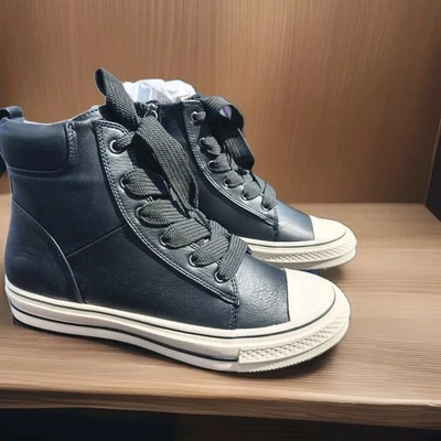 Zapatillas para mujer Yellow Box Valter negras/blancas talla 8 nuevas con caja Foto 1 de 4