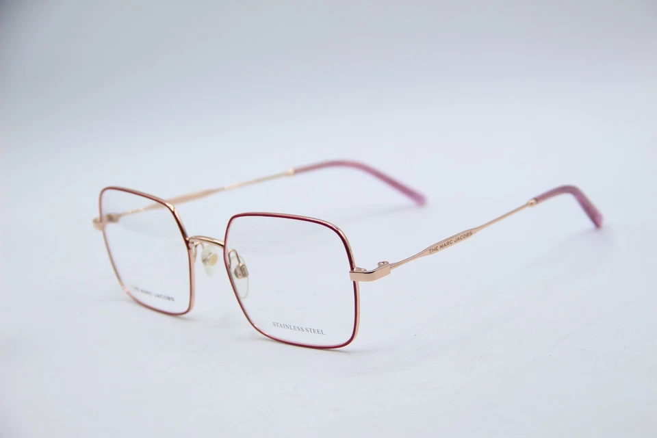 NOVO ÓCULOS MARC JACOBS 507 ANOS OURO ROSA ARMAÇÃO AUTÊNTICA 54-18 - Imagem 1 de 4