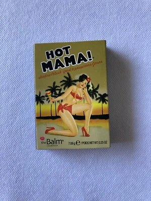 The Balm Hot Mama , Peachy Pink With Golden Sheen Blush & Highlighter (new) - Image 1 of 3