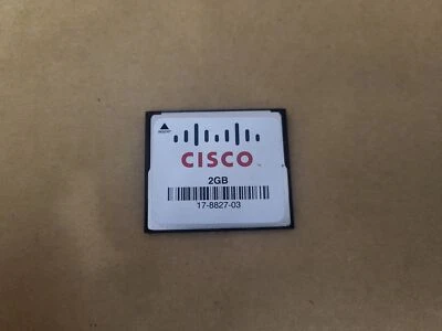 CISCO 17-8827-03 2GB CF COMPACT FLASH MEMORY CARD W9-4(8) - Image 1 of 4