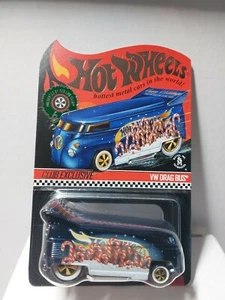 Hot wheels RLC 🇨🇵 VW drag bus Edition Limitée 2019 holiday car - Foto 1 di 8