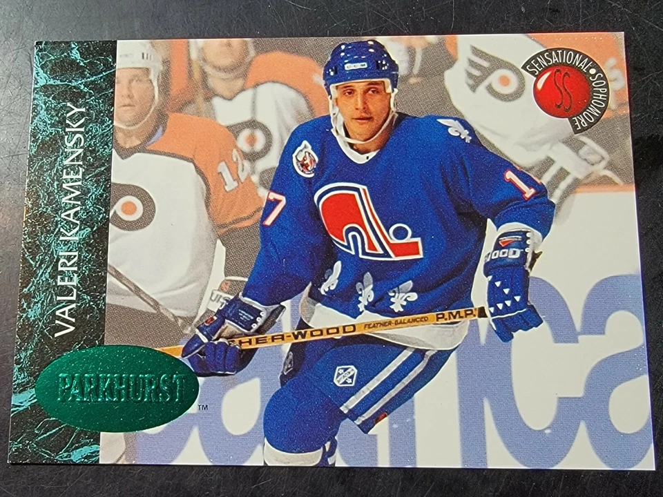 1992-93 Parkhurst Emerald Ice Hockey #230 Valeri Kamensky  - Image 1 of 2