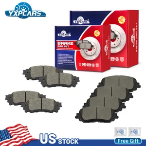 For Toyota Camry RAV4 Lexus C-HR ES350 Avalon Front Rear Ceramic Brake Pads Kit - Bild 1 von 6
