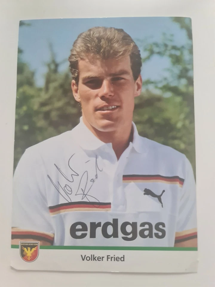Volker Fried Original Autogramm Autogramme Autogrammkarte Signiert - Bild 1 von 1