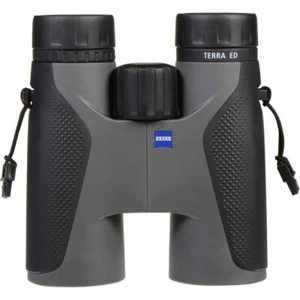 Zeiss Terra ED 8x42 Binoculars -Gray New, Zeiss Lifetime USA Warranty - Picture 1 of 2