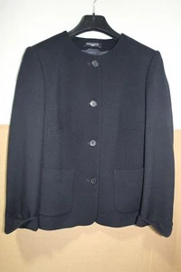 Fadenmeister Berlin /Peter Hahn Damenjacke Blazer Samtjacke Gr. 46 100 Schurwoll - Bild 1 von 6